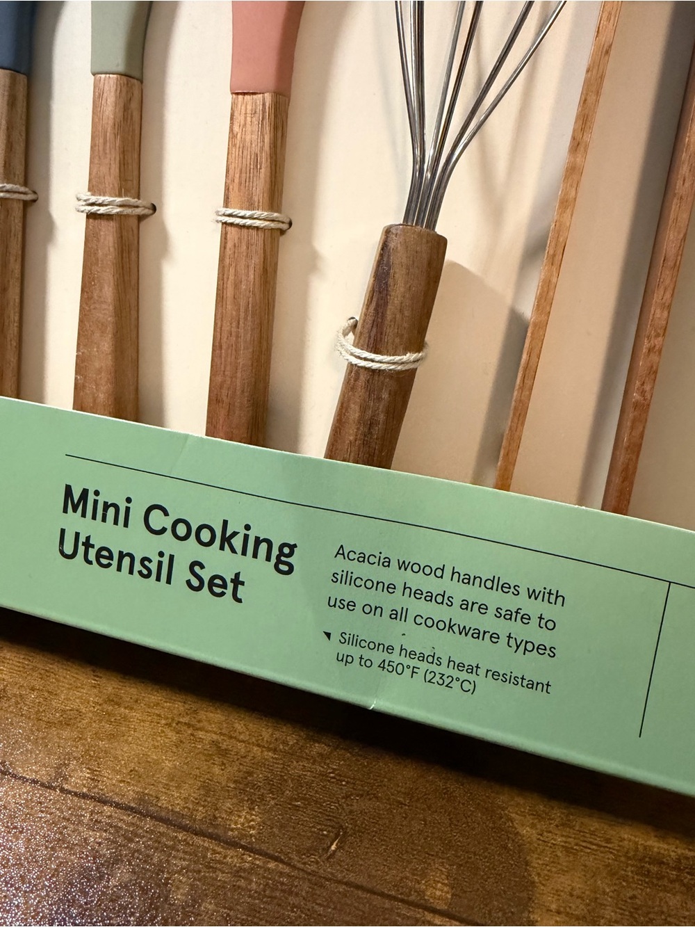 Figment Mini Cooking Utensil Set. NEW - Picture 3 of 4